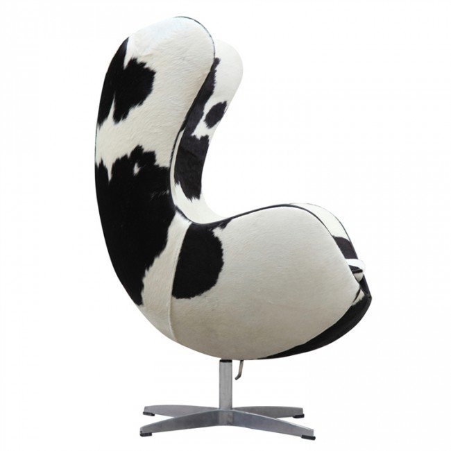 Ann Jacobsen Egg Chair Cowhide Arne Jacobsen Honormill