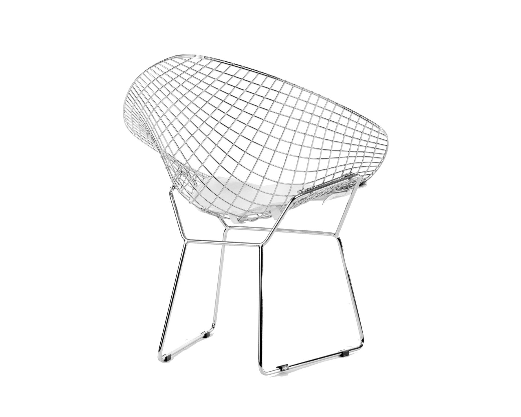 bertoia diamond wire chair