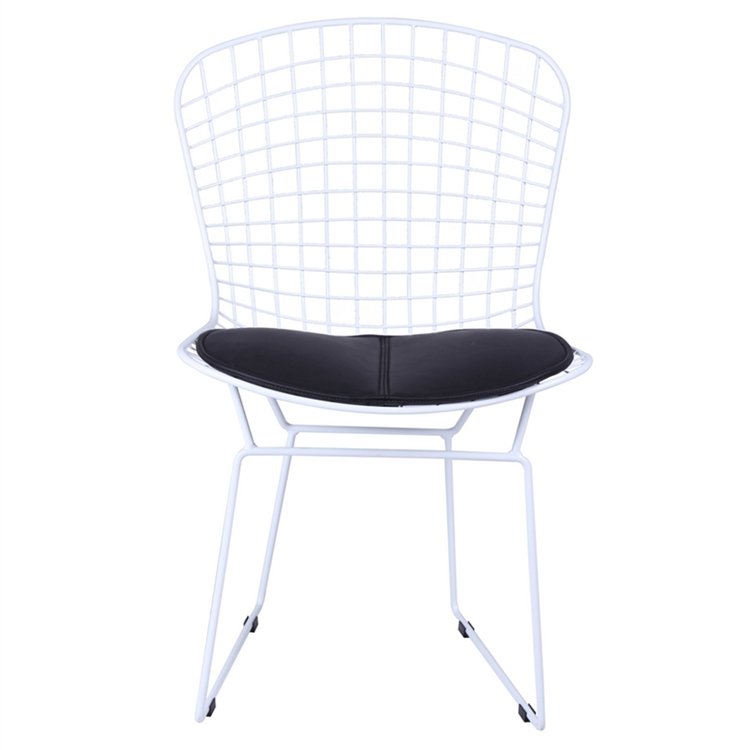 bertoia wire dining chair - white 