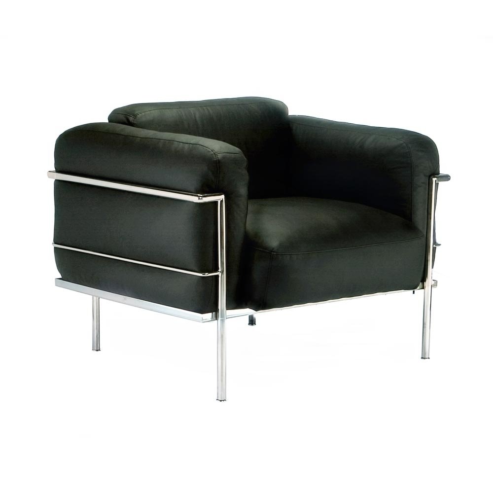 Bethany | Le Corbusier  Down-Filled Armchair Furniture-Living Room-Chairs