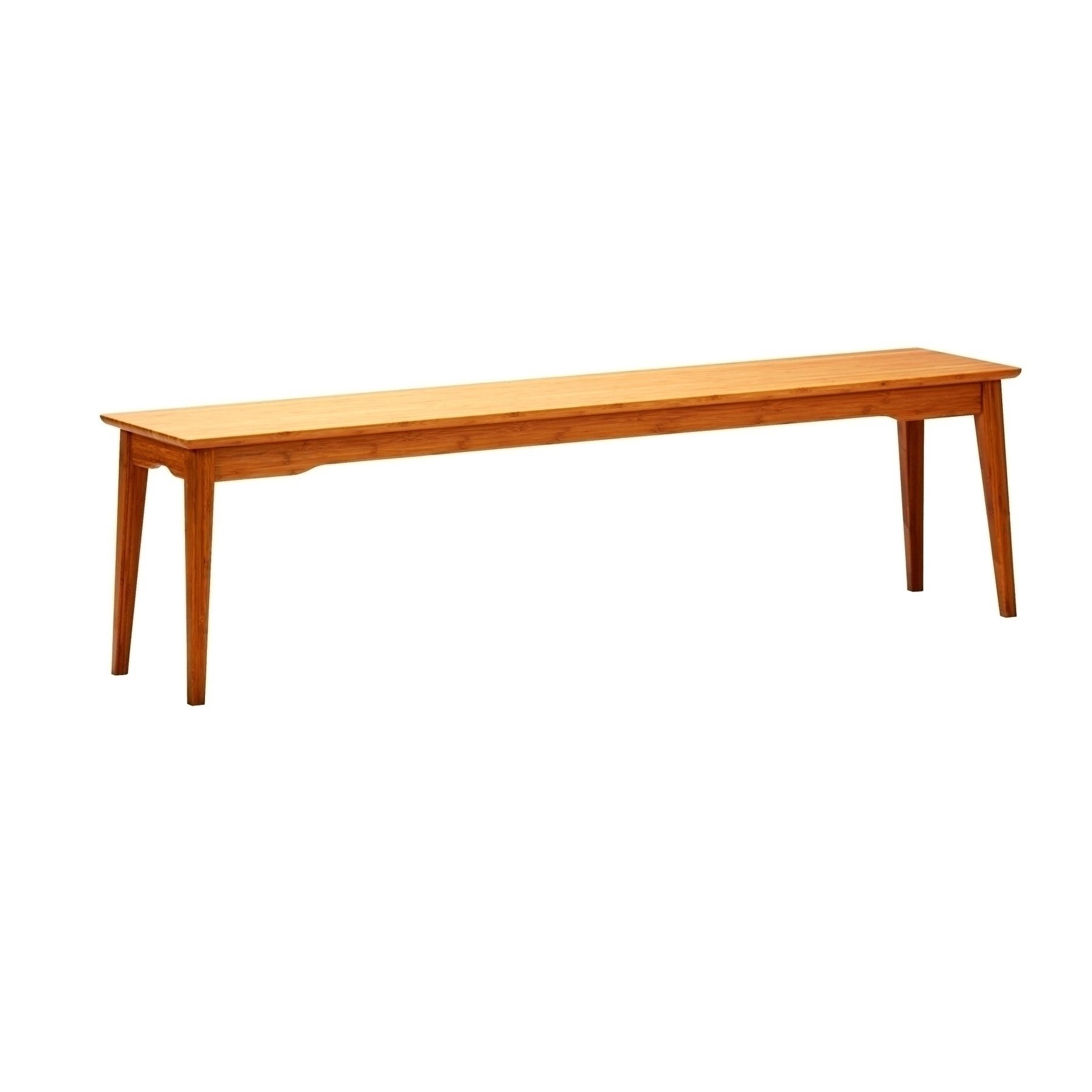 currant long bench - caramelized