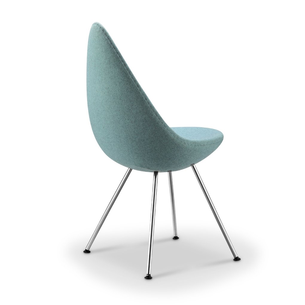 Replica Arne Jacobsen Drop Chair - blue
