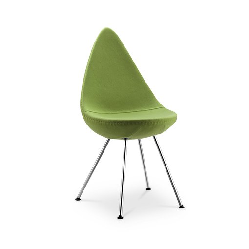 Replica Arne Jacobsen Drop Chair - green