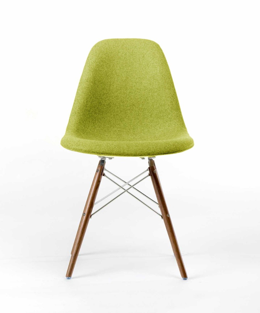 Dewitt | easy Upholstered Shell Chair - Dowel Base Furniture-Dining Room-Dining & Side Chairs