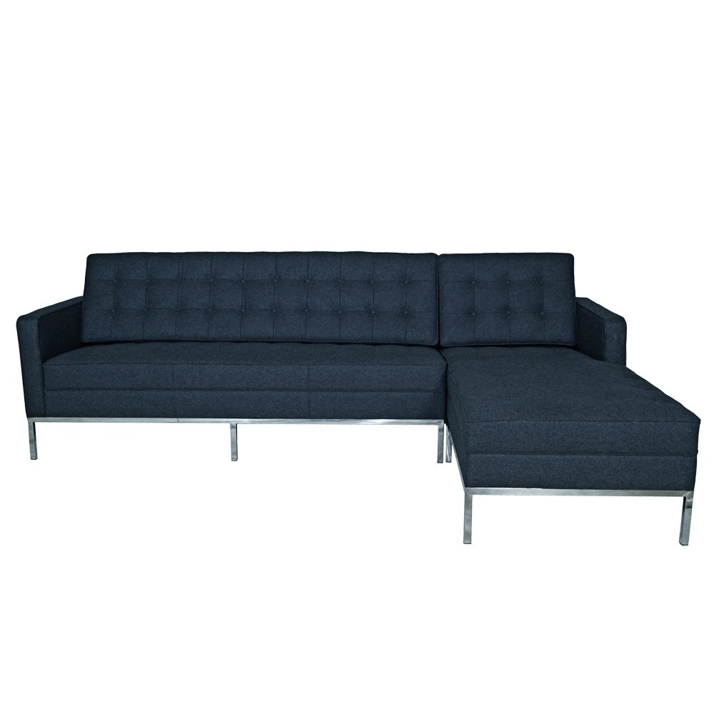 florence fabric sectional sofa