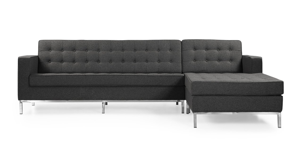 Geneva | Florence Fabric Sectional Sofa Furniture-Living Room-Sectionals