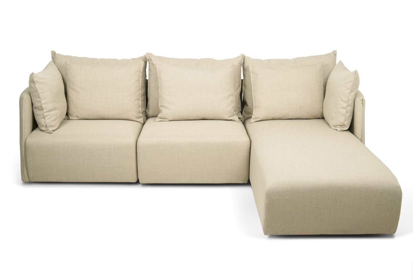 Lee Chaise Loveseat Furniture-Living Room-Loveseats & Settees