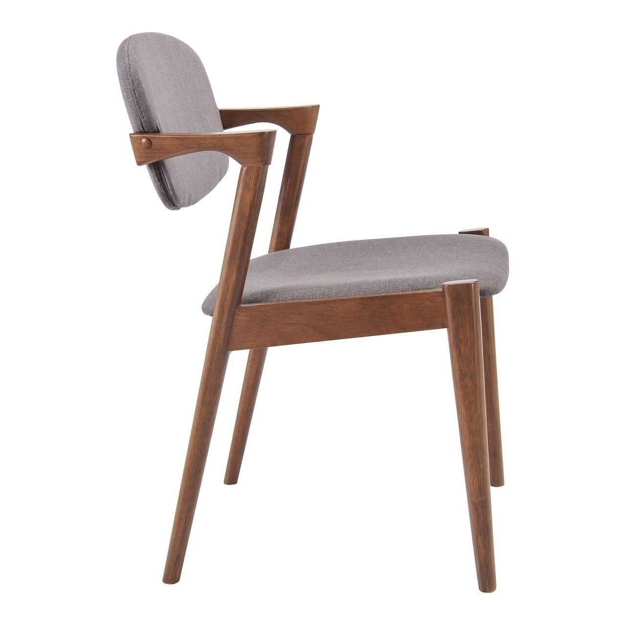 brickell dining chair - flint gray