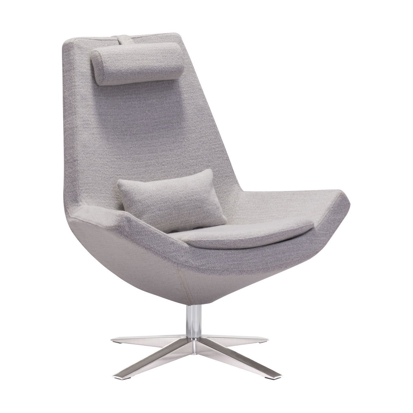 bruges occasional chair - light gray