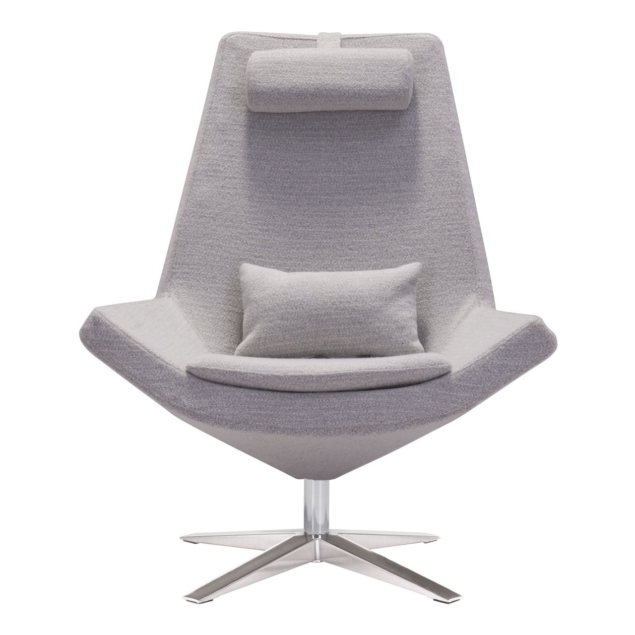 bruges occasional chair - light gray