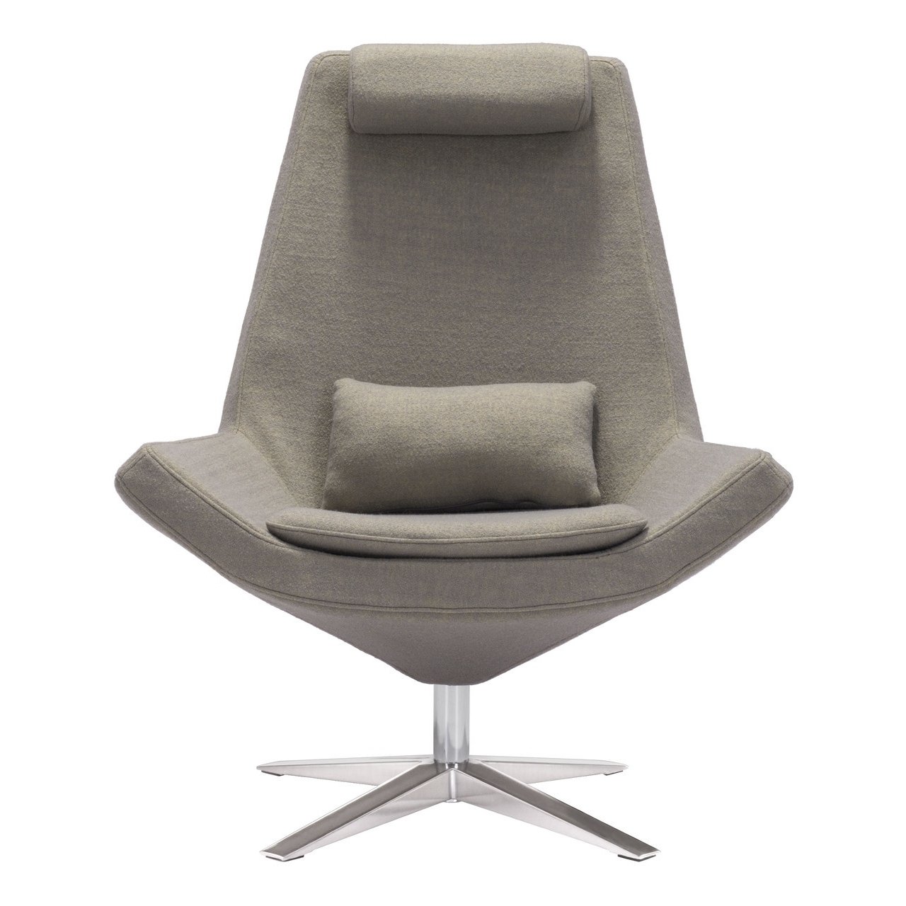 bruges occasional chair - olive green