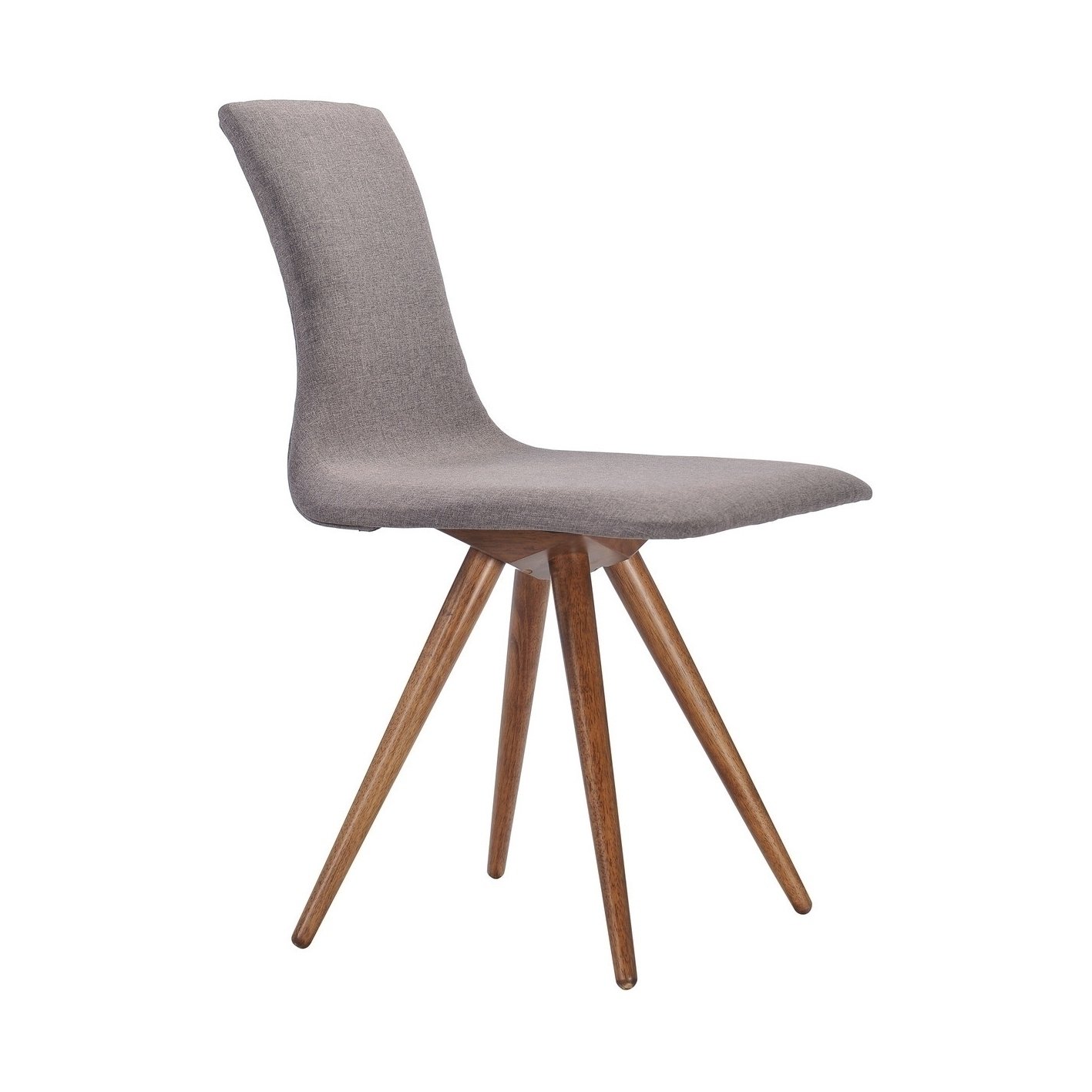 downtown dining chair - flint gray