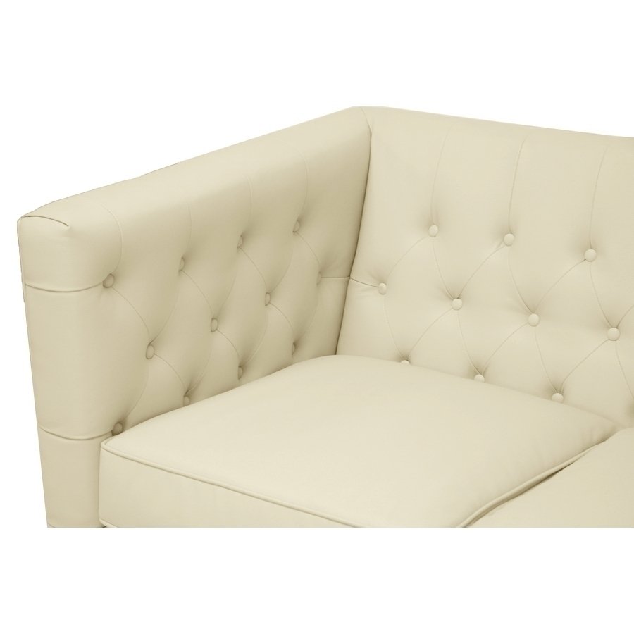 darrow modern leather sofa
