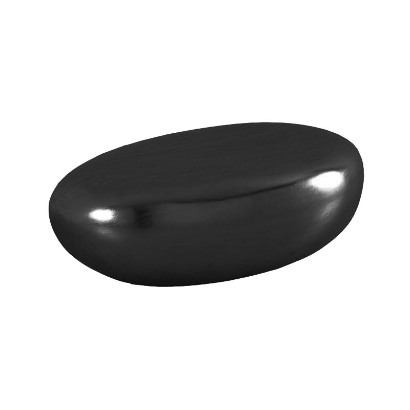 riverstone table - small black