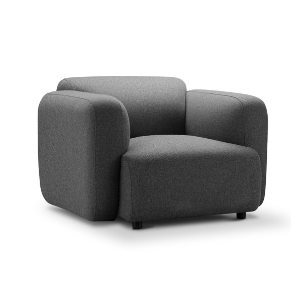 Scott | Swell Armchair Furniture-Living Room-Chairs