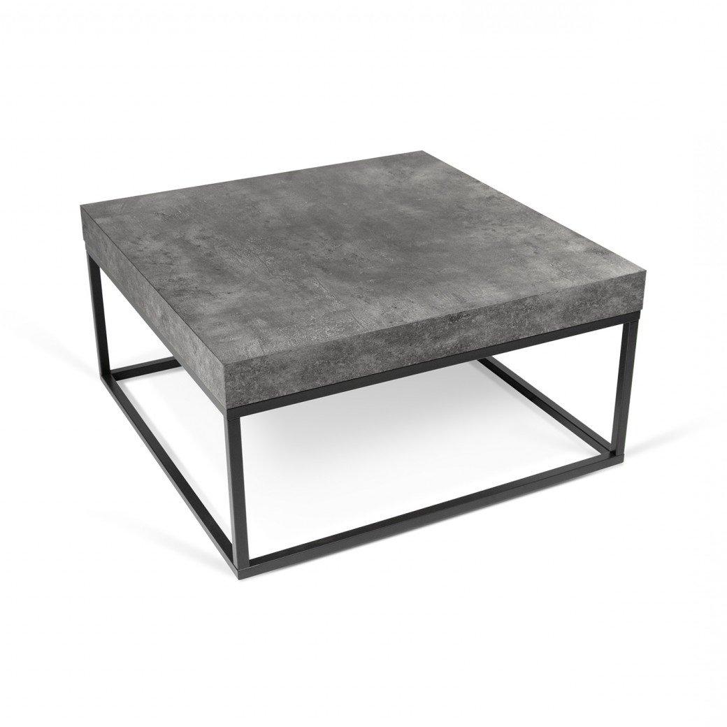 ainslie coffee table - square concrete