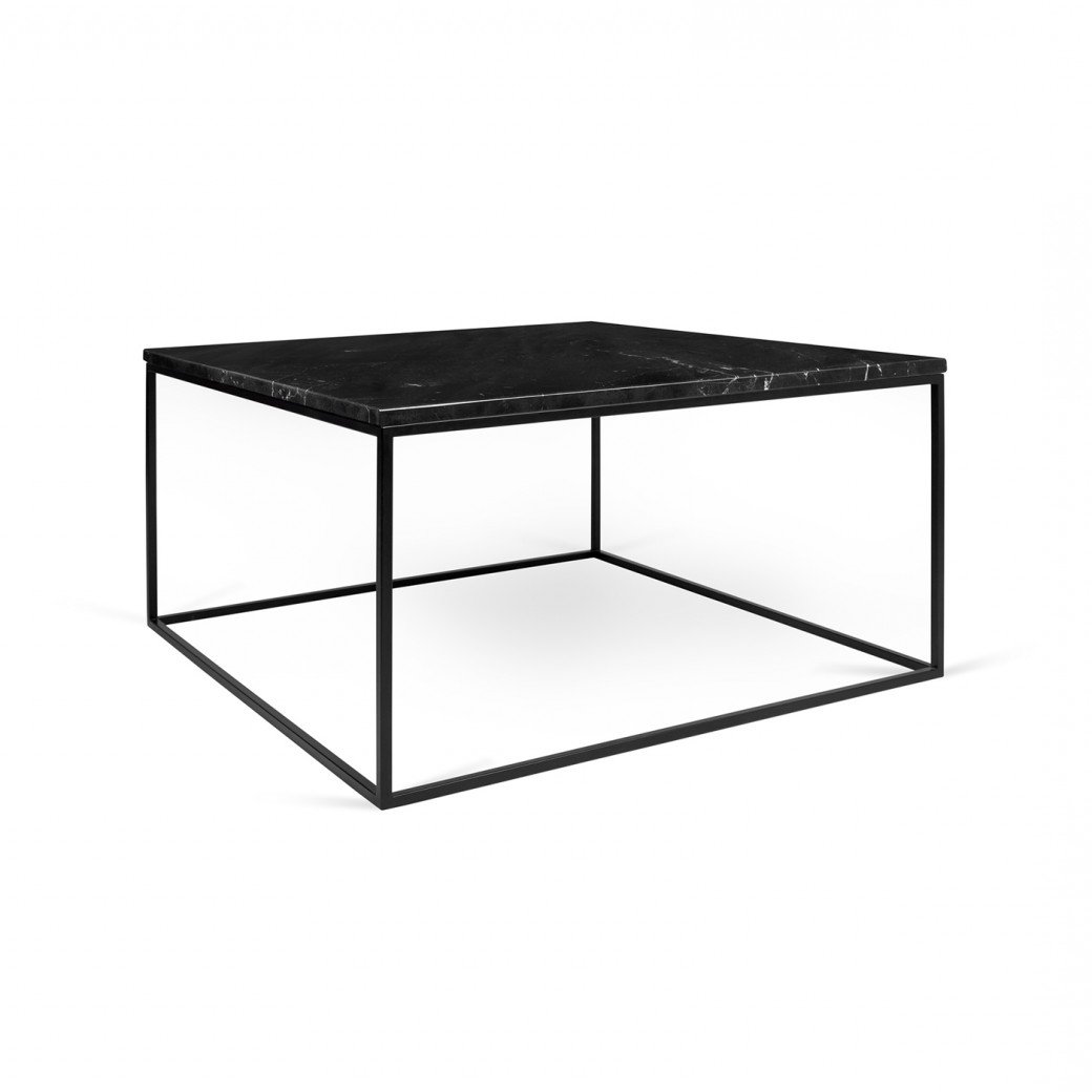 ainslie coffee table - square marble