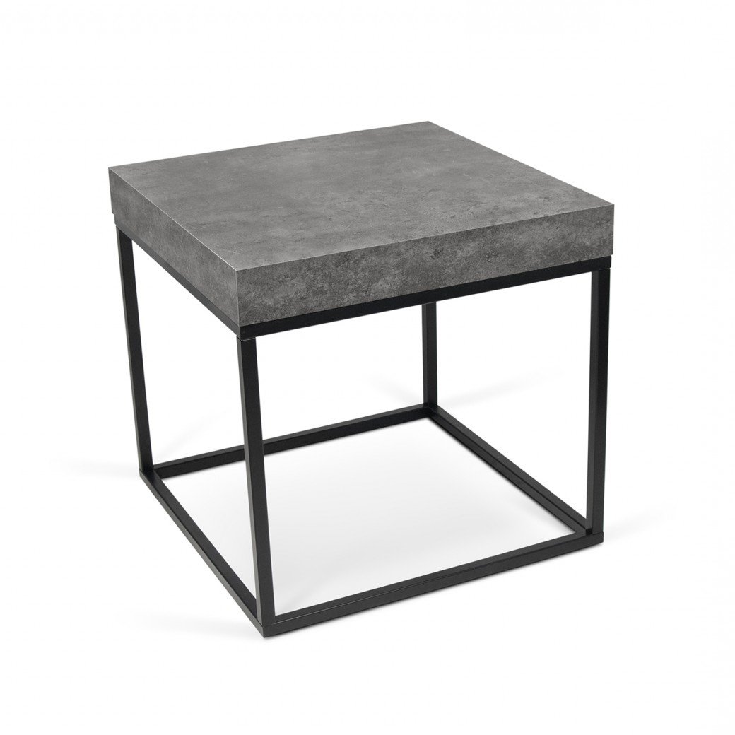 ainslie end table - concrete