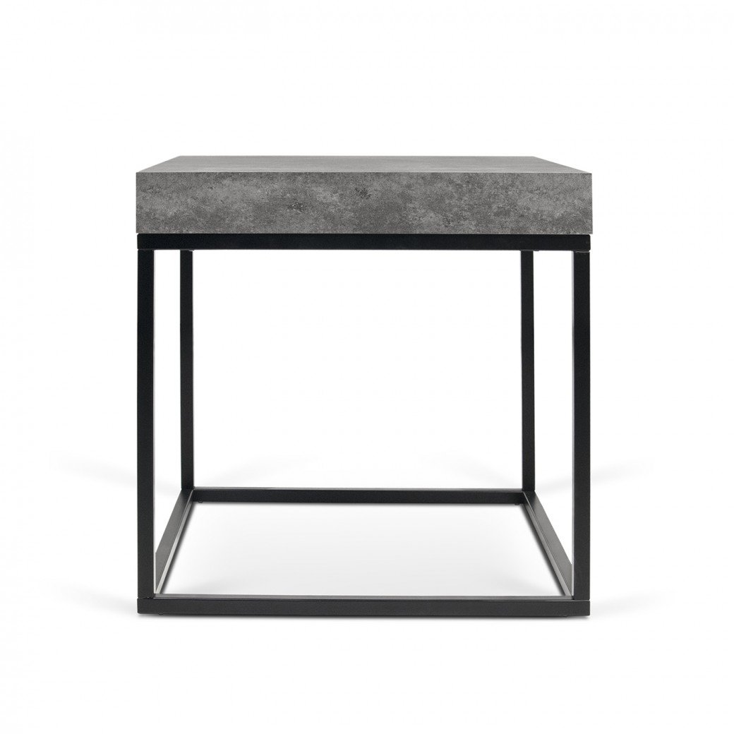 ainslie end table - concrete