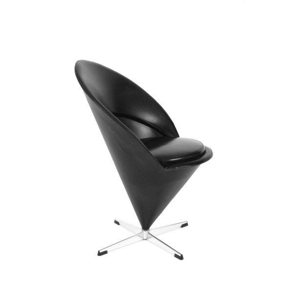 Verona | Panton Cone Chair - Leather Furniture-Living Room-Chairs