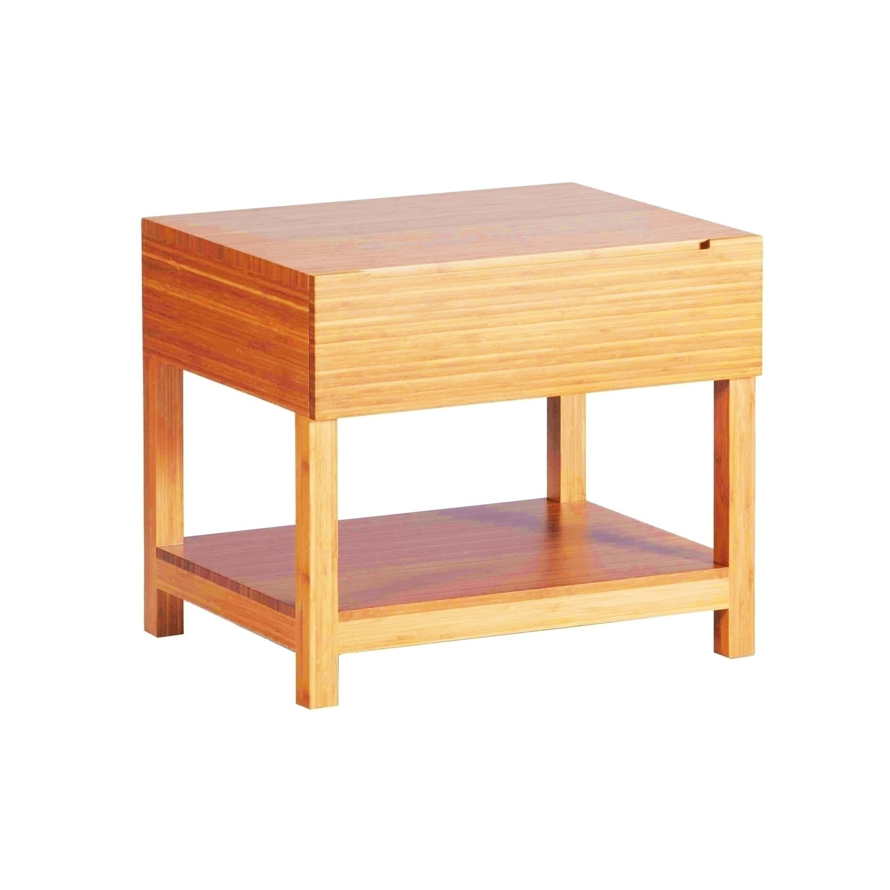 orchid nightstand - caramelized